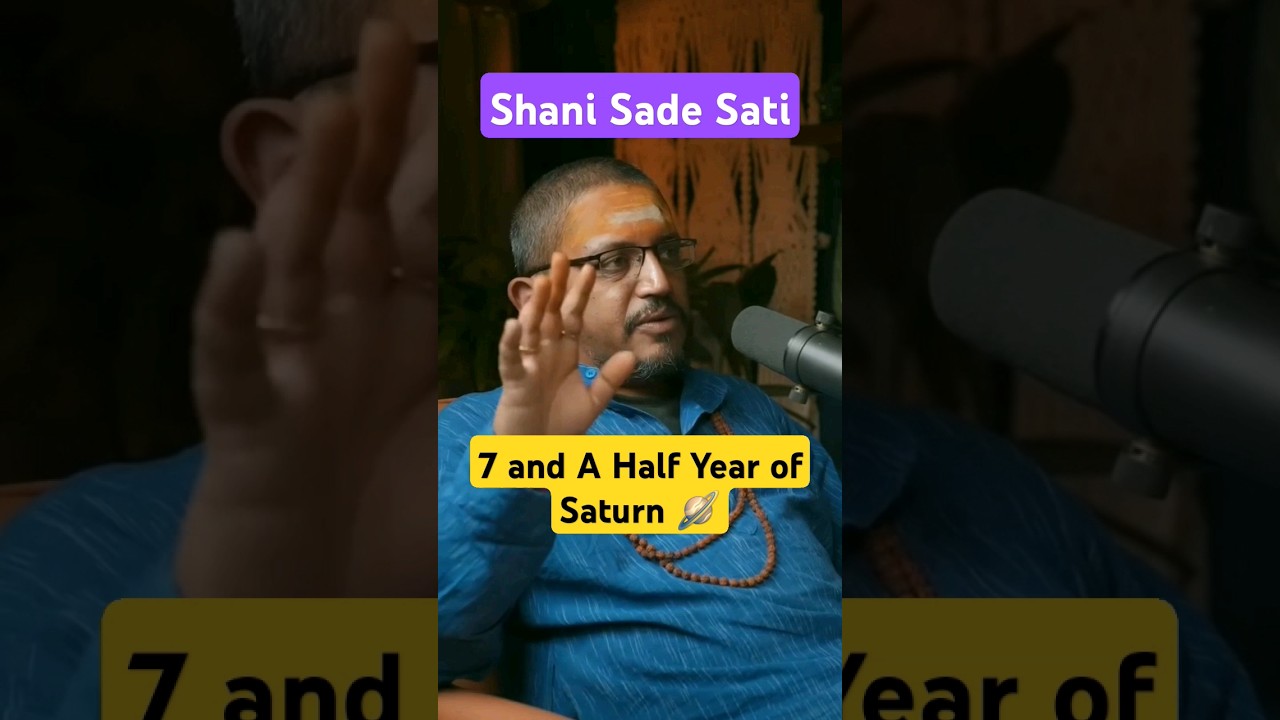 Shani Sade Sati Phrase: 7 and A Half Year of Saturn 🪐 Explained by Rajarshi Nandy adlı videoyu YouTube'da izle Shani Sade Sati Phrase: 7 and A Half Year of Saturn 🪐 Explained by Rajarshi Nandy adlı videoyu YouTube'da izle