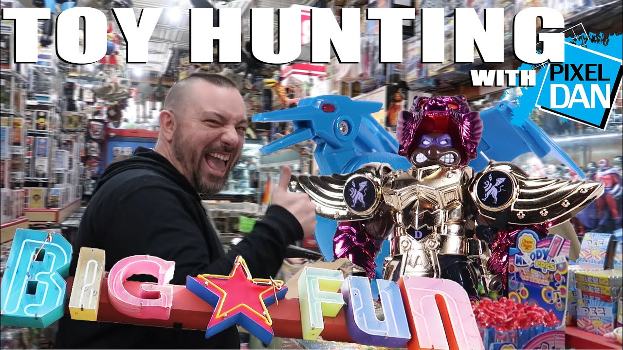 Having Big Fun in Ohio! | TOY HUNTING with Pixel Dan at Big Fun