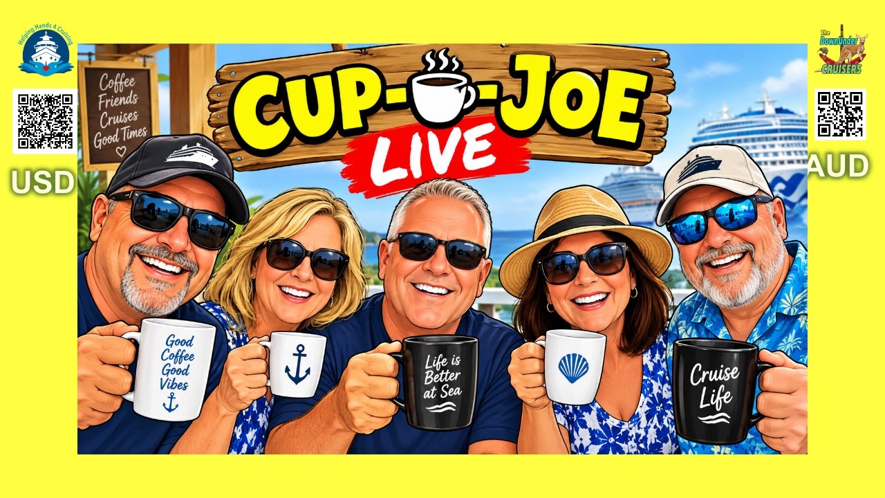 Sep 16 2026 Cup-o-Joe Live with the DUCs. #DUCs #TheAstuteTourist #Cruising