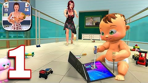 Virtual Baby Simulator : Babysitter Daycare Naughty Baby Gameplay Walkthrough Part 1