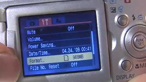 Canon A610/A620: Getting Started