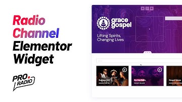 Radio channels grid Elementor widget #radio #elementor #plugin