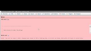 SOLVED MY SQL ERROR: Row size too large to COMPRESSED | Bangla Tutorial - 2024