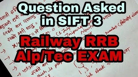 Railways RRB ALP Exam | Analysis & Review | 10th August 2018 | Question Asked in 10 Aug Shift third