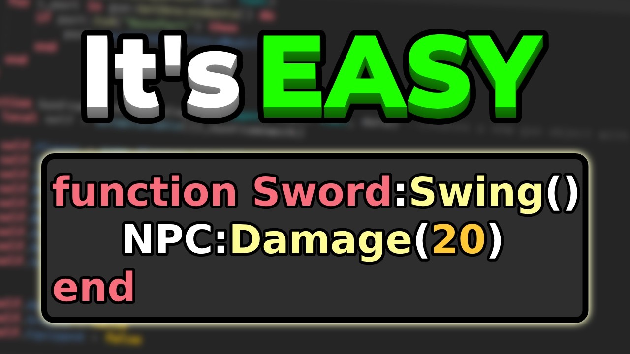 Object-Oriented Programming in Roblox is EASIER than You Think