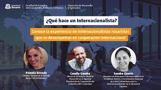 Qué hace un Internacionalista? Experiencia en cooperación ...