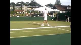 Brian Baker qualifies to Wimbledon 2012 (Match point)