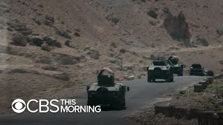 CBS News on front lines with Afghan Army, uprising fighters who are battling Taliban takeover