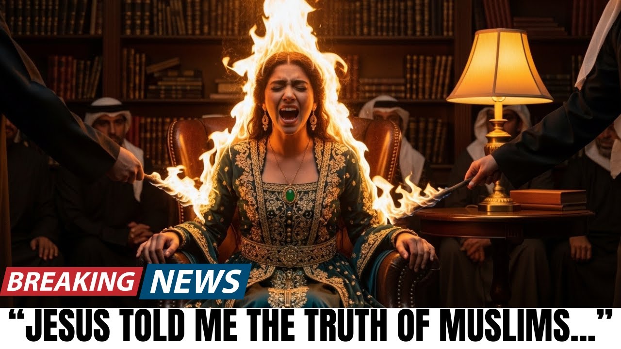 KUWAIT PRINCESS Set On FIRE For Reading The Bible, Then JESUS SAVES HER