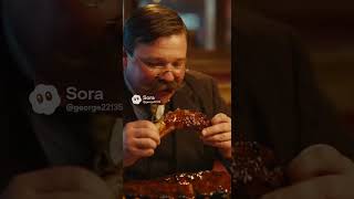Theodore Roosevelt tries Chilis!? 🍖#ai #historical