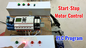 Start-Stop Motor Control | PLC Program | MOELLER EASY 719