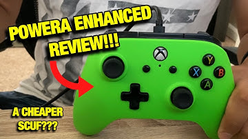 PowerA Enhanced Controller Review!..