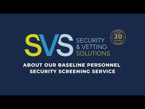 What is Baseline Personnel Security Screening (BPSS)? | Explained by a Vetting Specialist