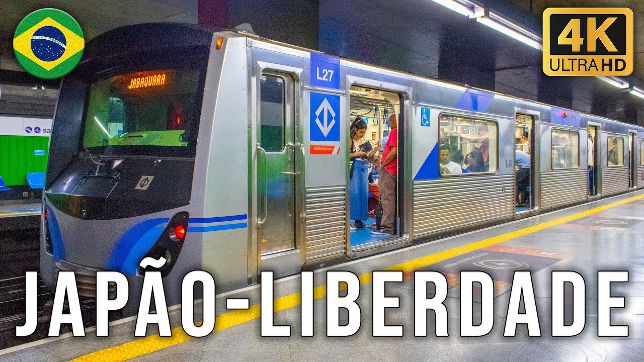 Estação Japão-Liberdade - Movimentação de Trens #38