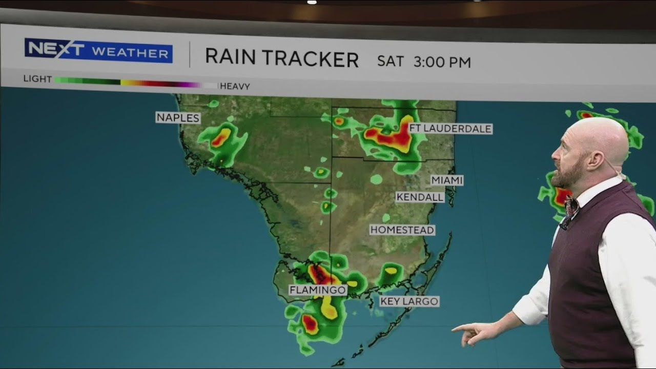 Strong storms to pop up across South Florida Saturday afternoon before ...