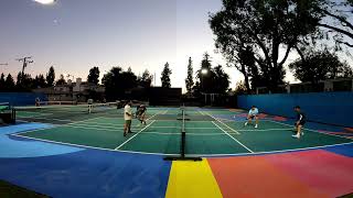 Bad Pickleball High Level Rec 5.0+ Mike Chang Will Lam Kyle Chen Andrew Huynh 2 Games
