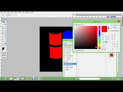 How to make windows logo at adobe photoshop tutorial