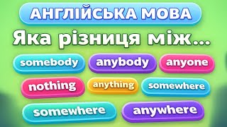 ✅Some? Any? Nothing??? — simple explanation, examples! somebody, anyone, nothing, somewhere, anyw...