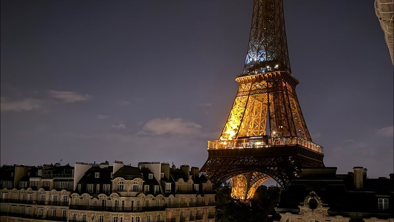 フランス🇫🇷パリ】エッフェル塔ダイヤモンドフラッシュ24時シンデレラ
