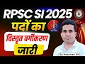 RPSC SI New Vacancy 2025 | विस्तृत वर्गीकरण जारी | Rajasthan Police SI Category Wise Vacancy 2025