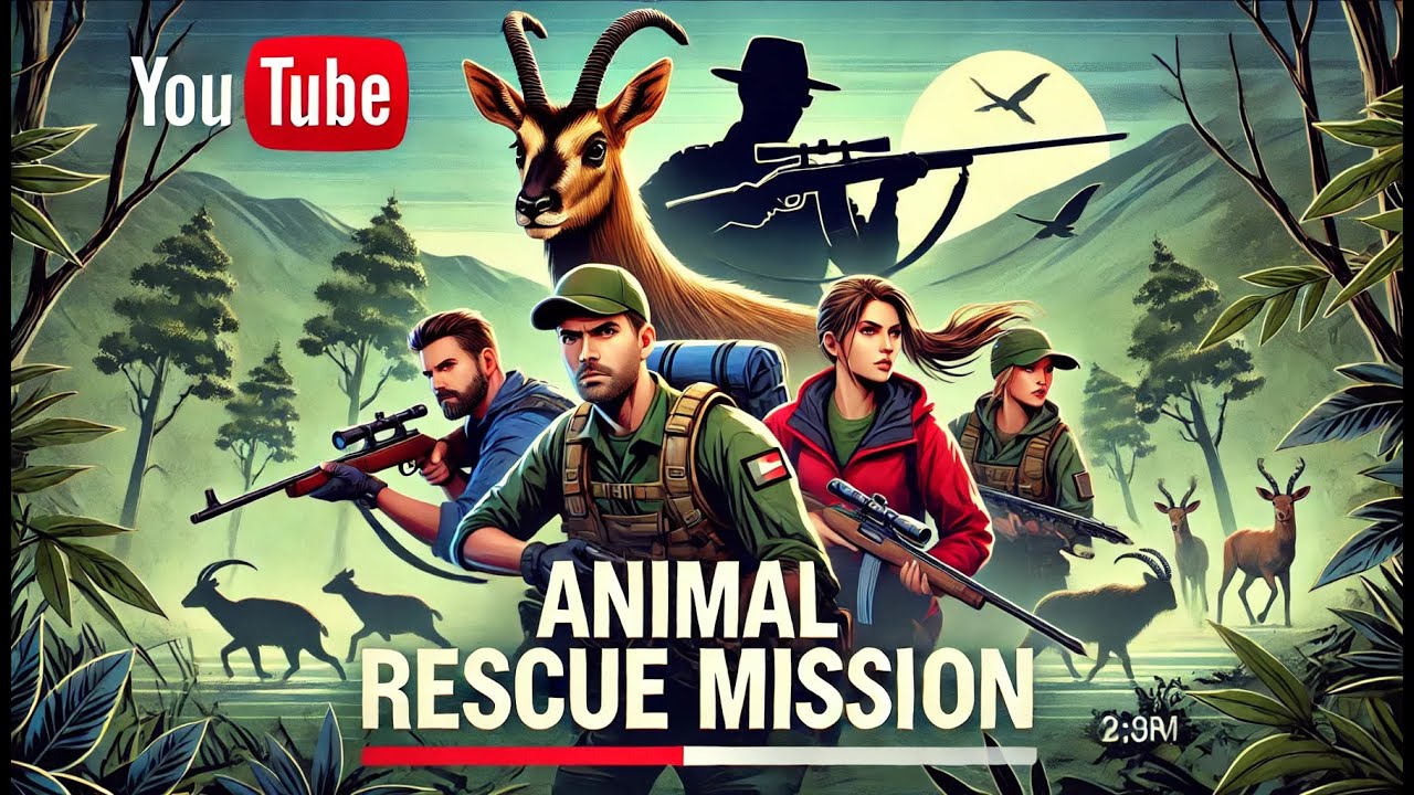 Animal Rescue Team: Saving Endangered Species | Kids Stories - YouTube