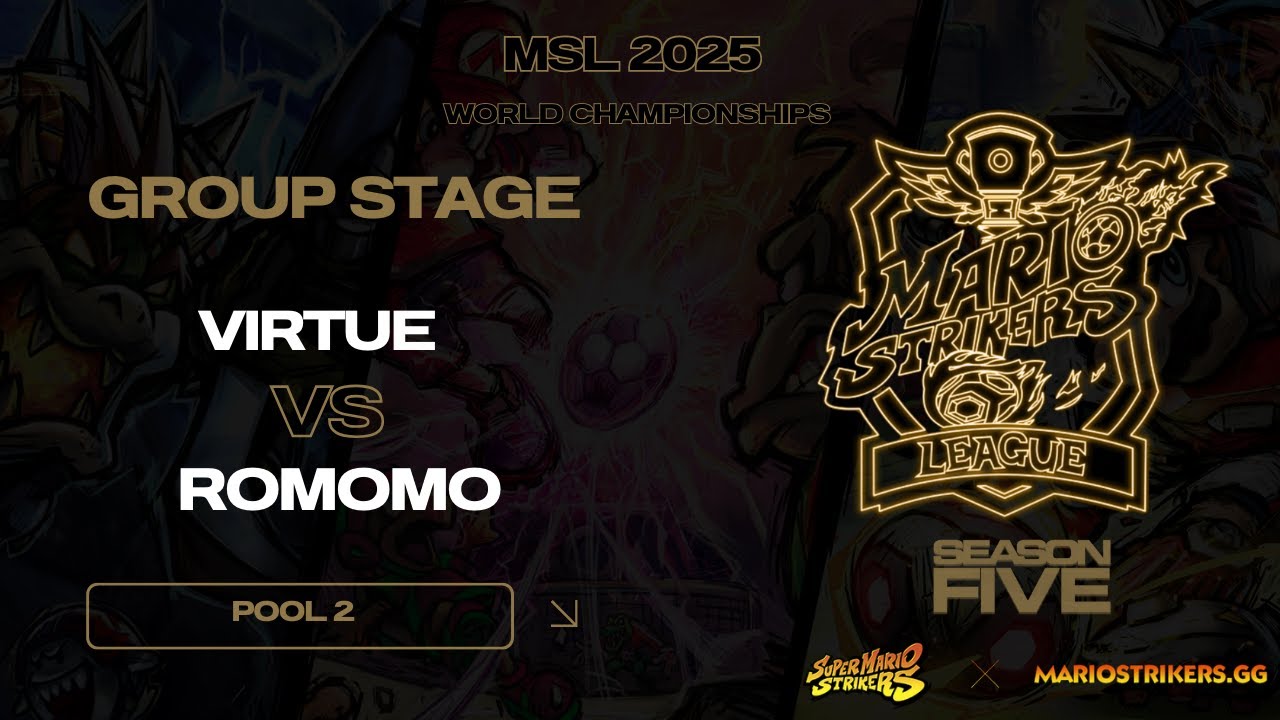 Romomo vs Virtue 2025 MSL SMS World Championships  Group Stage Pool 2