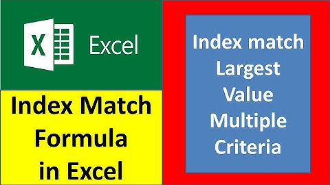 index match large function excel | index match largest value multiple criteria | #excelfansonly