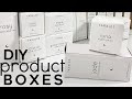 How to Make Custom Product Boxes for Cosmetics; Skincare Business 2021
