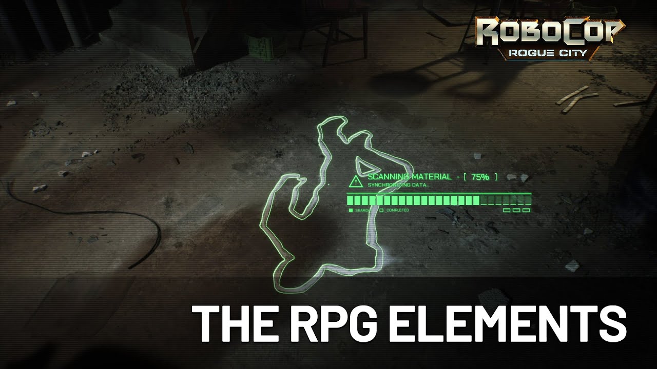 Trailer de RoboCop: Rogue City destaca elementos de RPG do jogo de