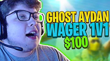 Ghost Aydan 1v1 Wagers! | $100 Playground Wager *Best Console Builder & Player*