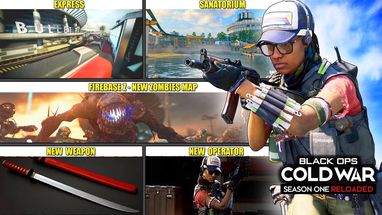 Black Ops Cold War: SEASON 1 RELOADED UPDATE | (BO2 Express Map, New Zombies Map, & MORE)
