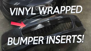 Mazda 3's GT Bumper Gets VINYL WRAPPED!