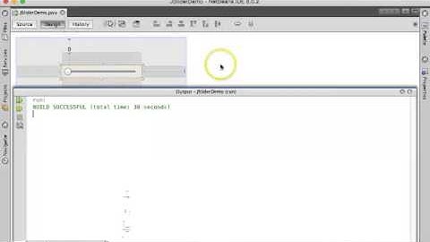Java Swing JSlider Demo