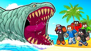 Apenas Uma Ilha Contra o Bloop no Minecraft