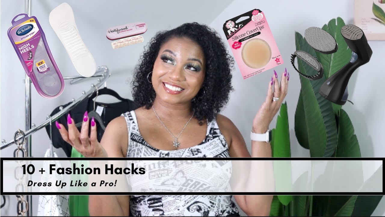 10 + Genius Fashion Hacks You Need to Try Right Now! | TenajNikki