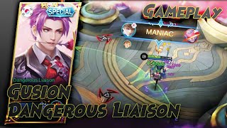 Gusion Dangerous Liaison Maniacgameplaymlbb