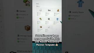 ๐๐ Notion Household Planner Template!