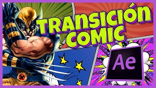 Transición de imágenes estilo Comic en After Effects