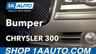 How to Replace Front Bumper Fascia 05-10 Chrysler 300