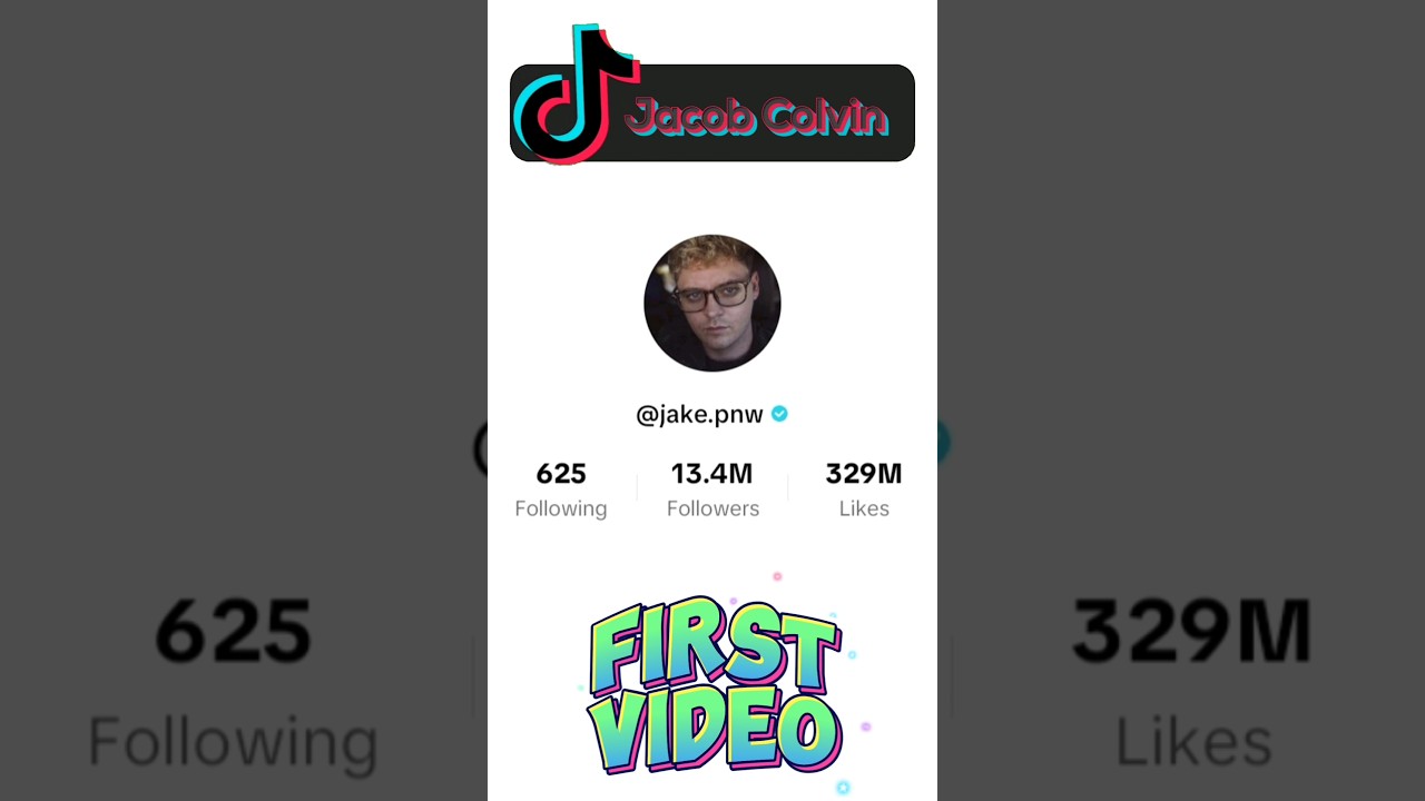 Jacob Colvin @jake.pnw First TikTok video