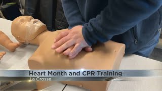 La Crosse County Sheriff's Department practices CPR