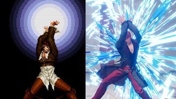 Evolution of Iori Yagami Shiki Yaotome Super Move! [1995-2024]