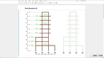 [3/3] Multi-storey Frame Analysis using the Direct Stiffness Method in Python | DegreeTutors.com