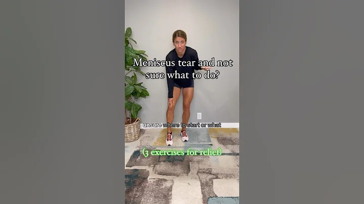 3 exercises to help heal a degenerative meniscus tear