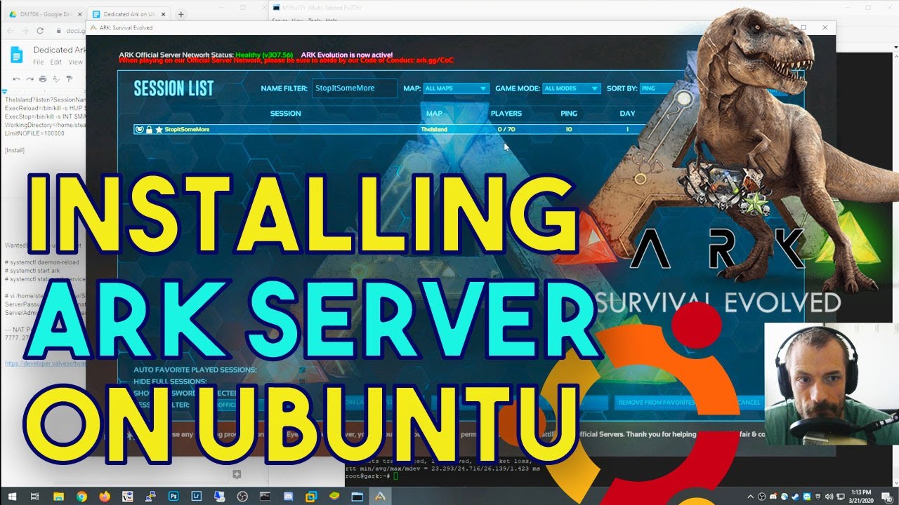 Update Installing Dedicated ARK Server on Ubuntu 18.04