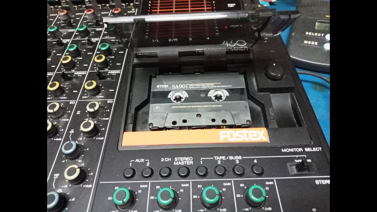 SOLD: Fostex R8 (8 track reel-to-reel tape recorder) + Fostex 812