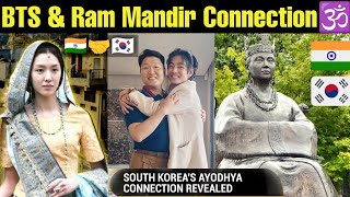 BTS & Ram Mandir Ayodhya Connection 🕉️ Korea & India Ayodhya Connection 💜 #bts #ayodhya  #ram #v #jk