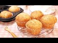 しっとり紅茶マフィンの作り方 How to make moist black tea muffins