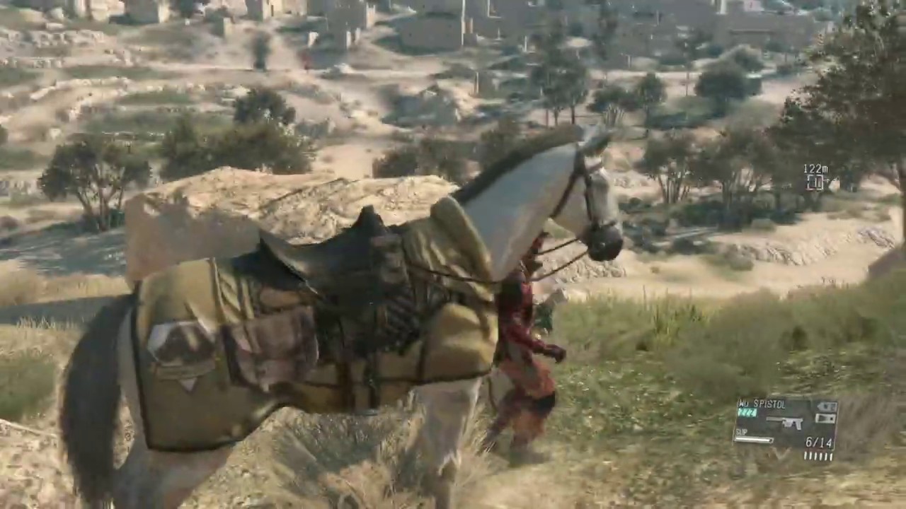 METAL GEAR SOLID V Sniping with a Chicken HAT YouTube