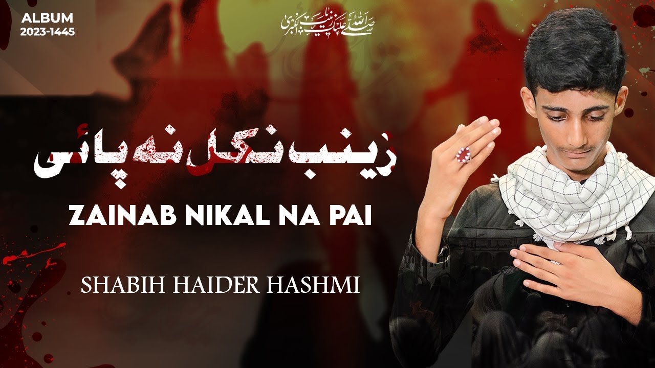 New Noha 2023 | Zainab S.A Nikal Na Pai | Shabih Haider | Muharram 2023-1445